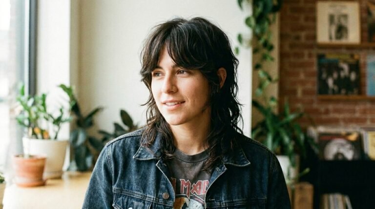 Curtain Bangs Mullet Flow
