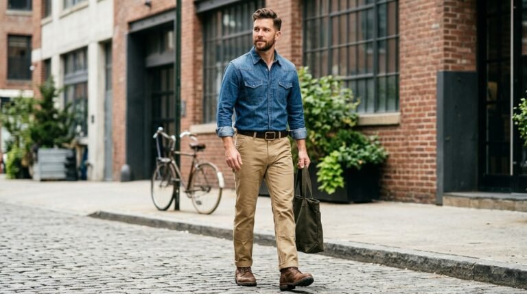 Modern Workwear Outfit Men