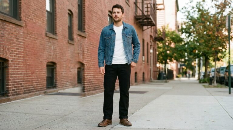 Modern workwear ruggedness