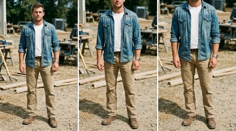  Rugged summer workwear outfit