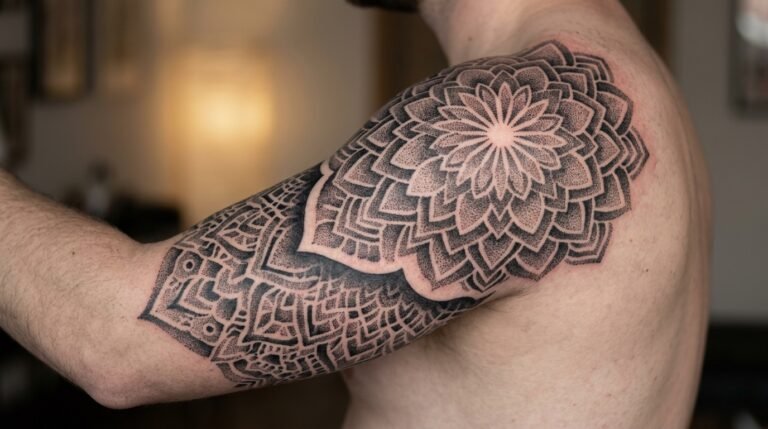 mandala dot symmetry