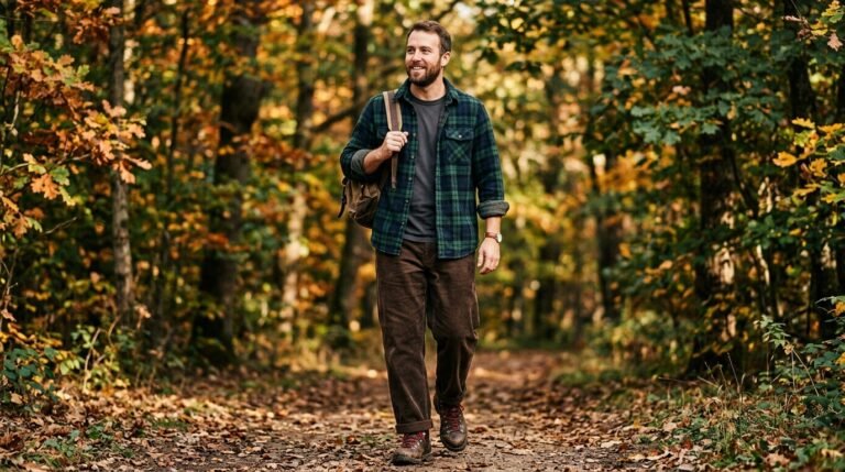 Flannel Brown Trousers