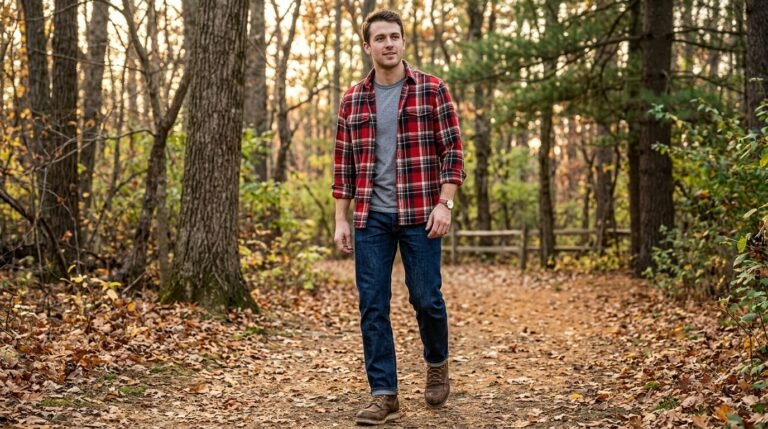  Rugged outdoor layering