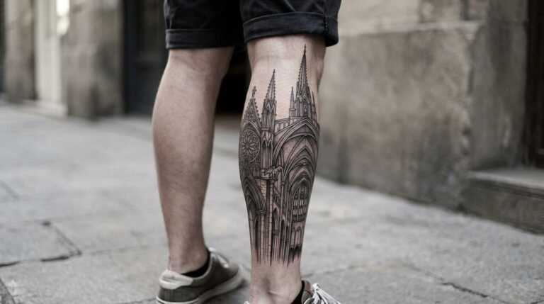 Gothic architecture sleeve