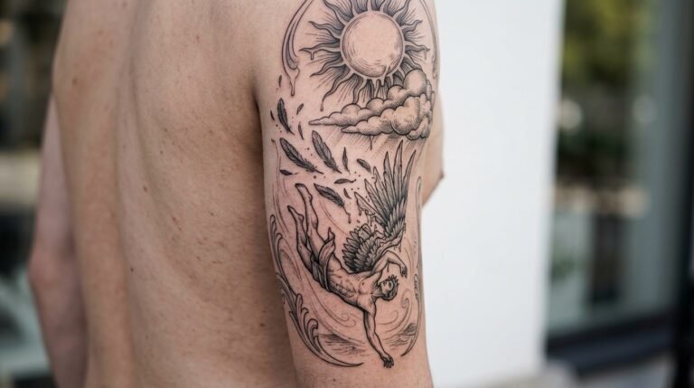 falling icarus scene