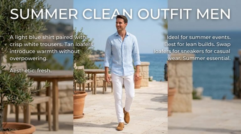 Summer Clean Outfit Men