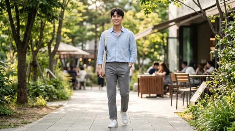  Korean clean boy outfit