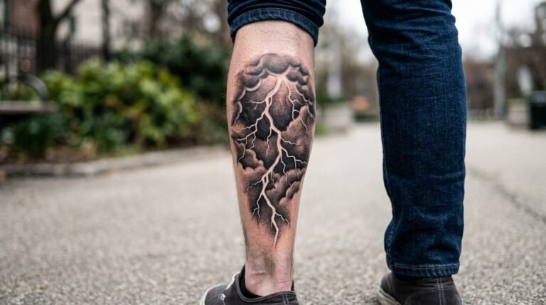Storm Lightning Tattoo