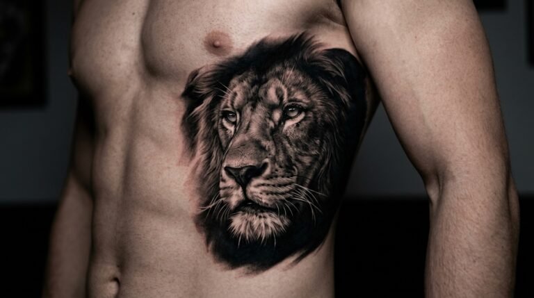 Realism Lion Rib
