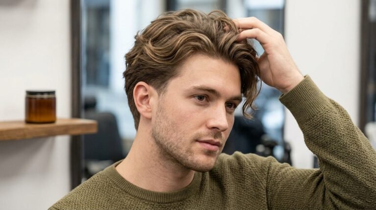 Layered textured taper