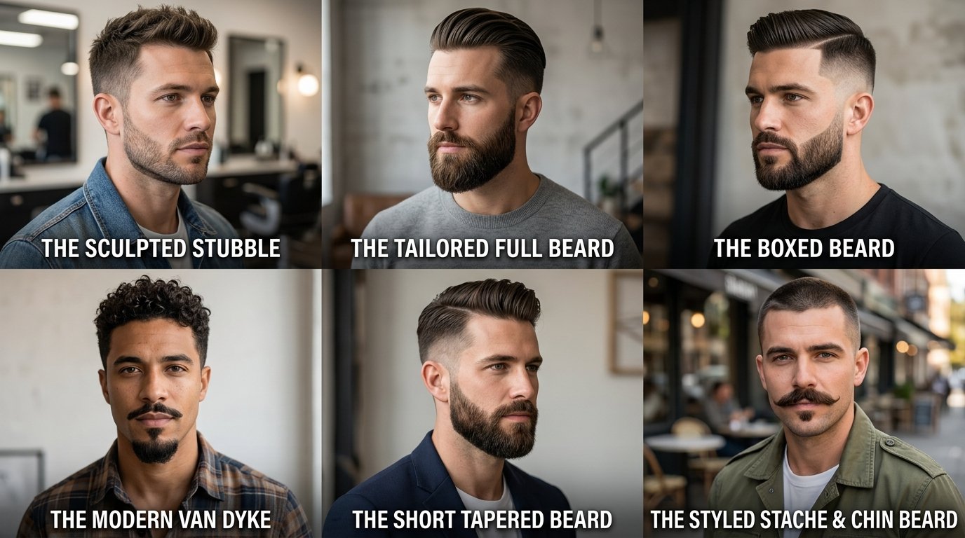Mens Trending Beard Styles