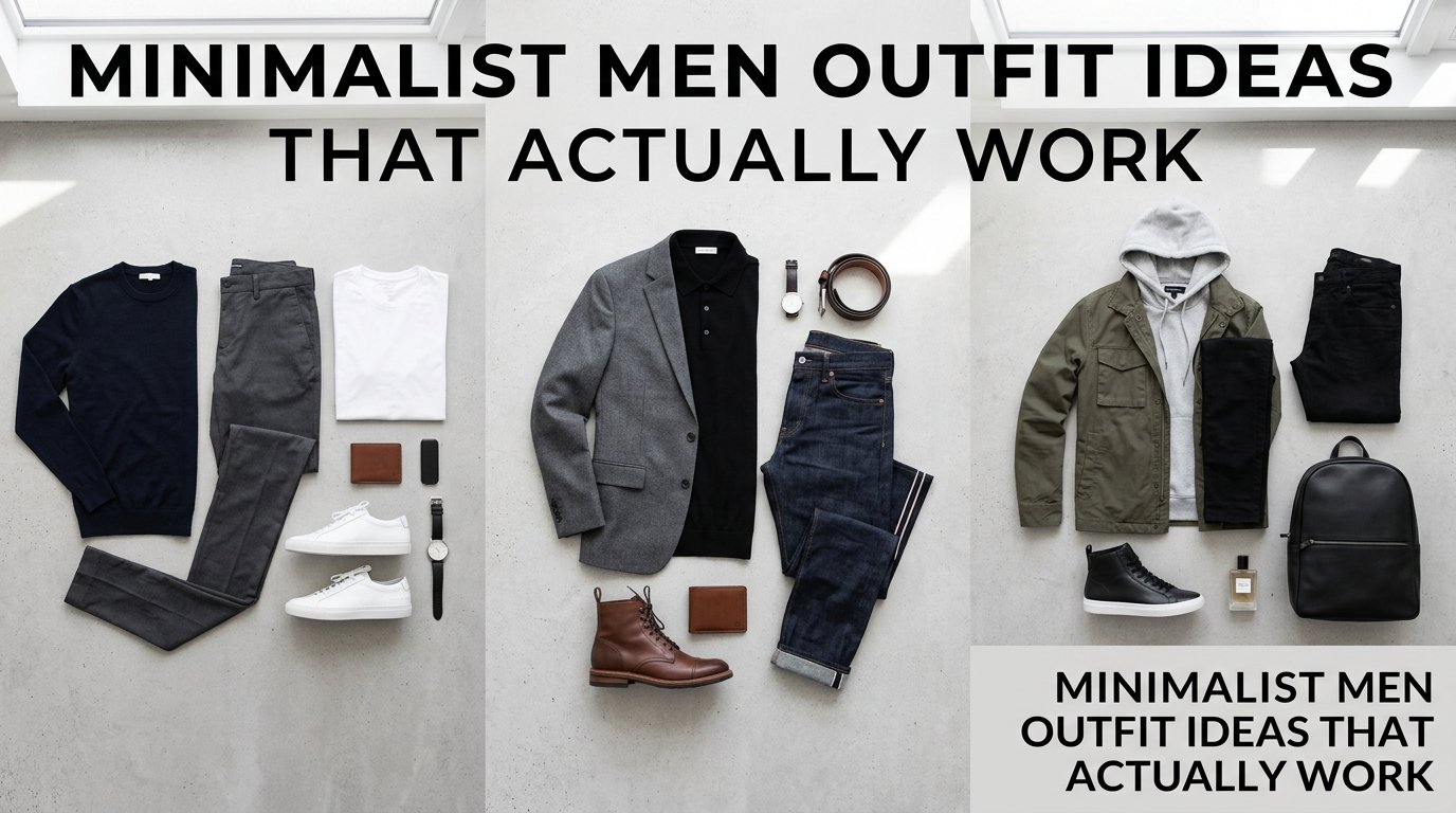 Minimalist Men Outfit Ideas