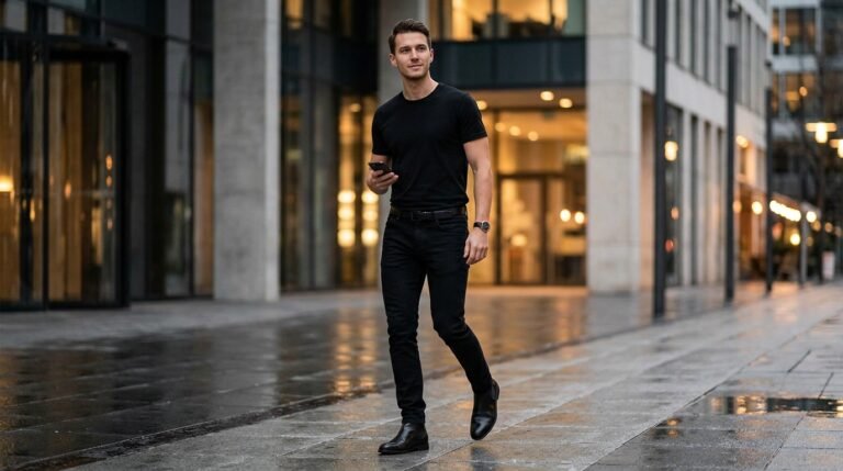  Monochrome Black Outfit