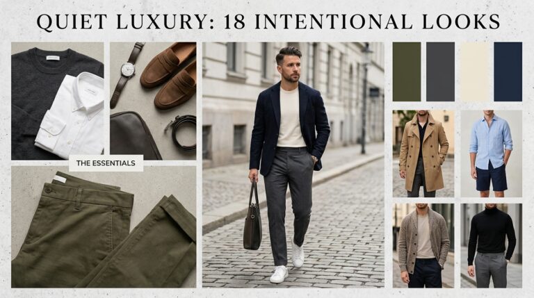 Quiet Luxury Men Outfit Ideas