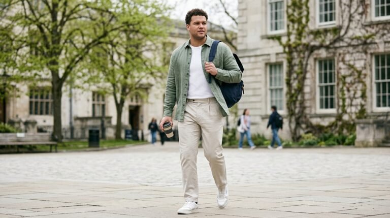 Soft color casual tailoring