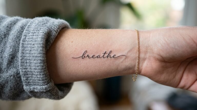 fine script wrist