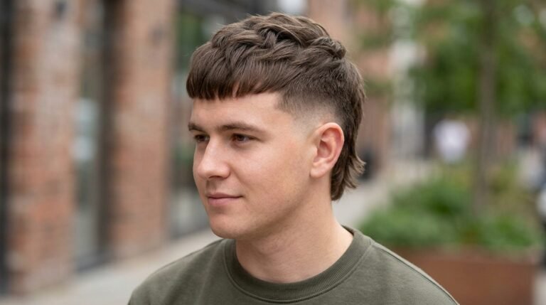 French Crop Micro Mullet