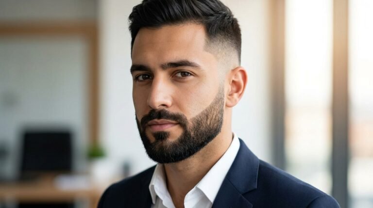 Clean Low Fade Beard