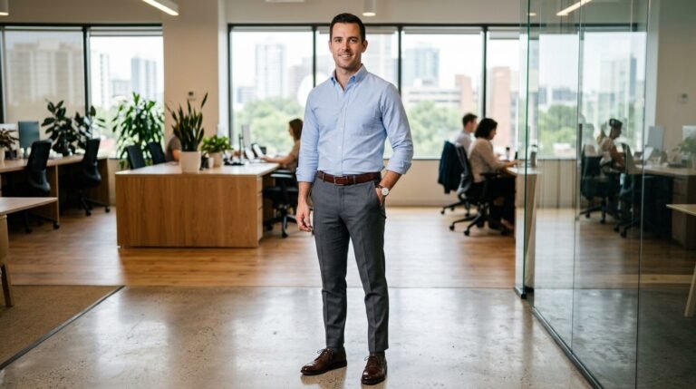Smart casual summer office outfit