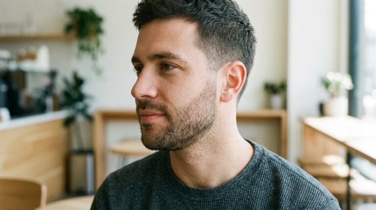 Textured Stubble Fade