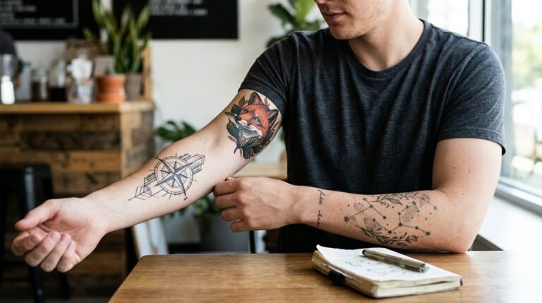 Men Forearm Tattoo Designs