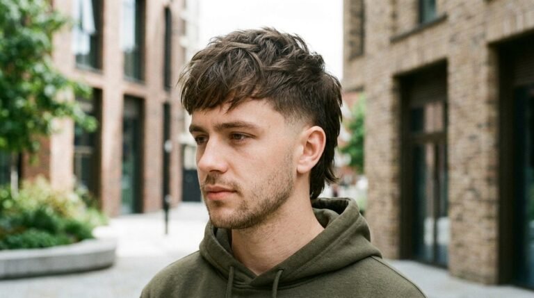 Modern Mullet Haircut Mens
