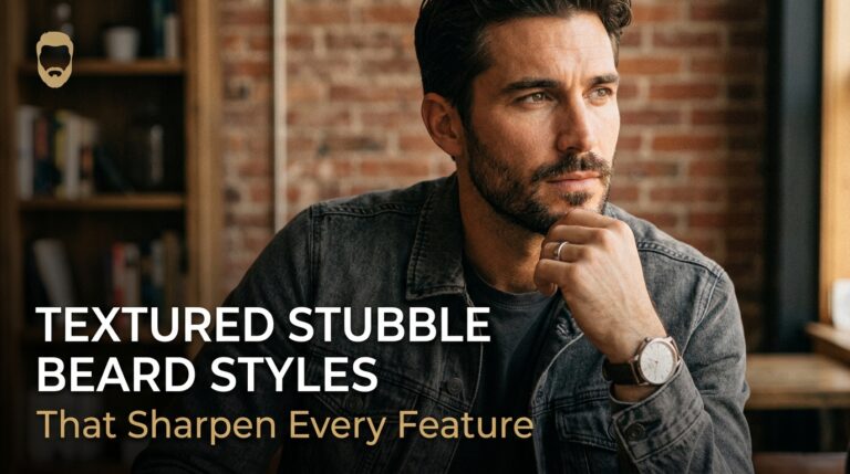 Textured Stubble Beard Styles