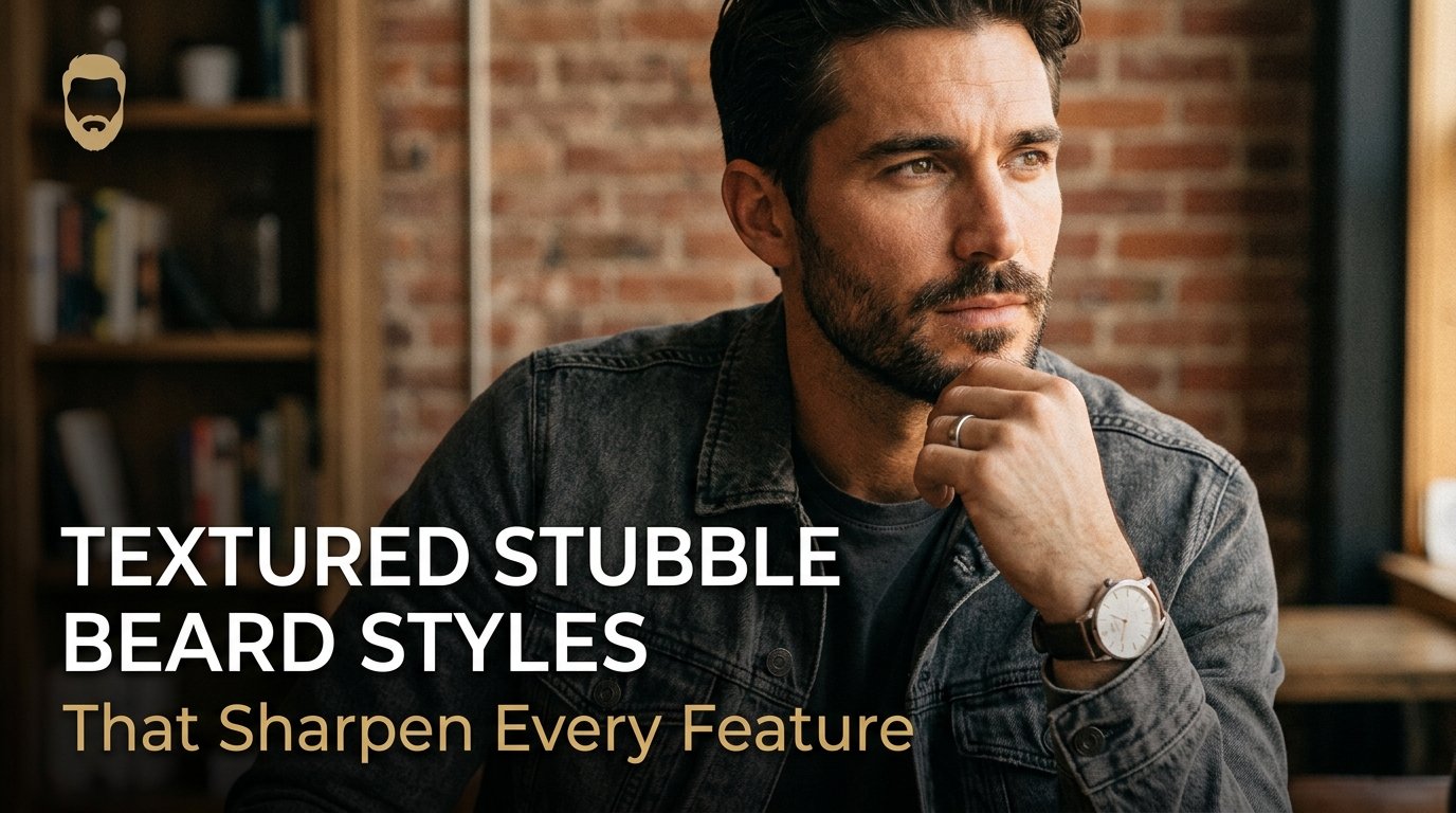Textured Stubble Beard Styles