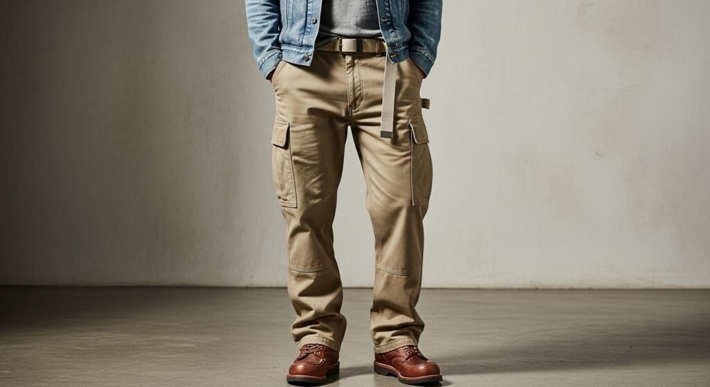 Workwear cargo outfit