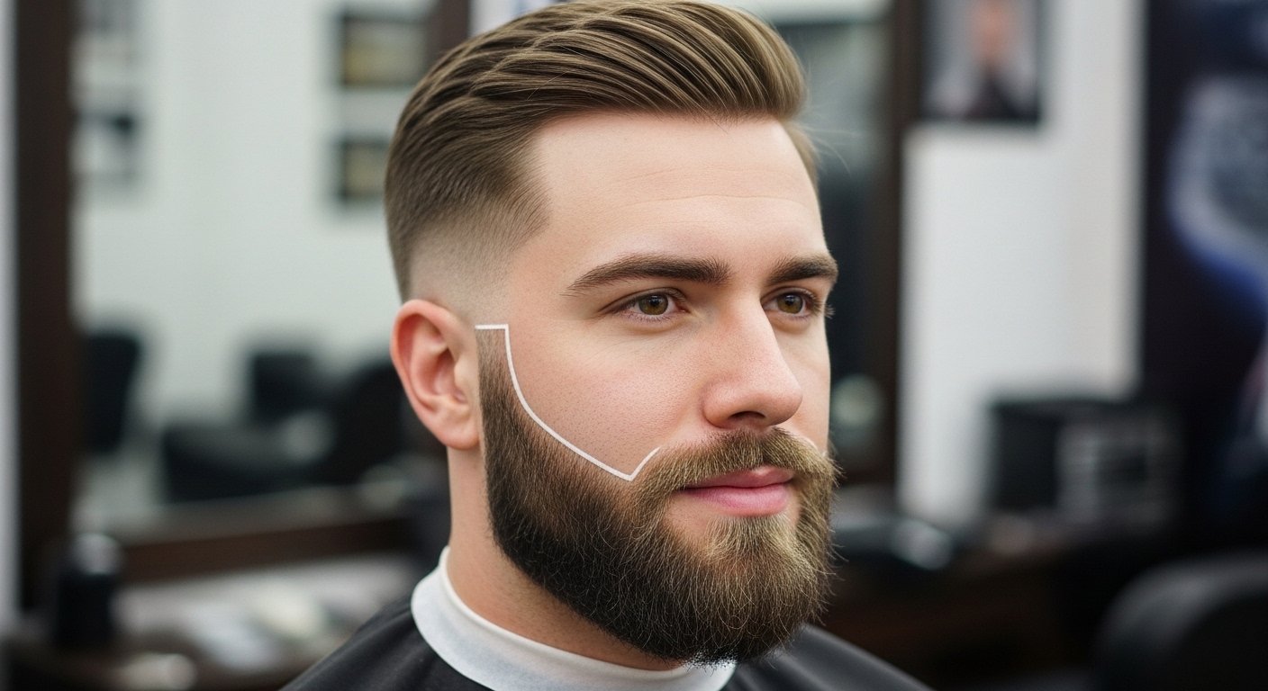 Short Boxed Beard Style