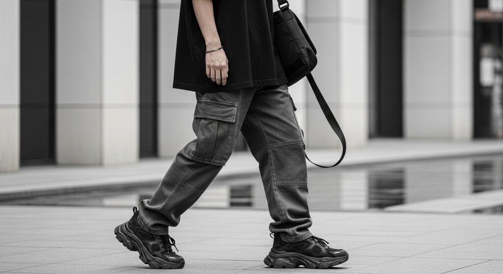 Street monochrome fit