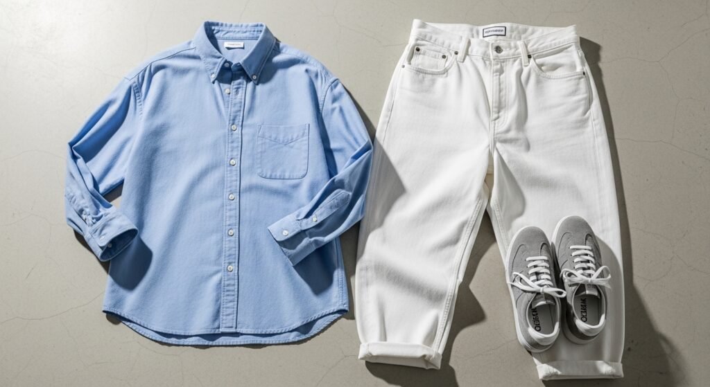 Cool tone casual
