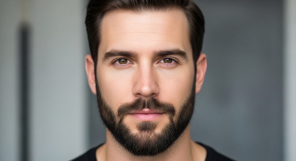 High Cheek Stubble