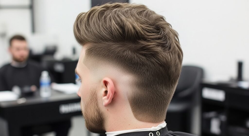 Volume Heavy Burst Mullet