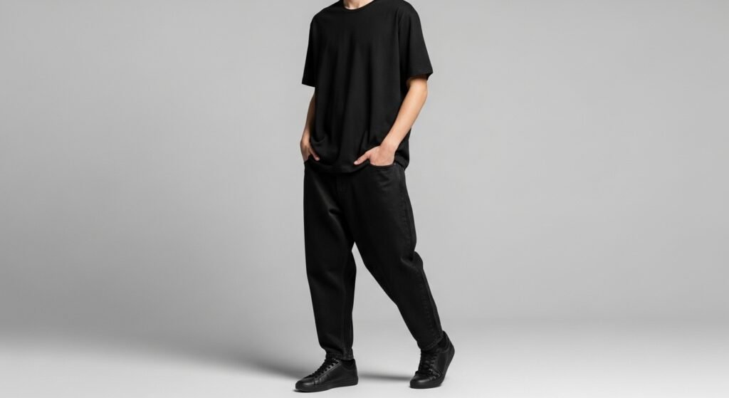 Monochrome baggy fit
