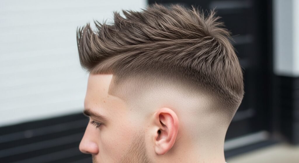 Spiky Skin Burst Mullet