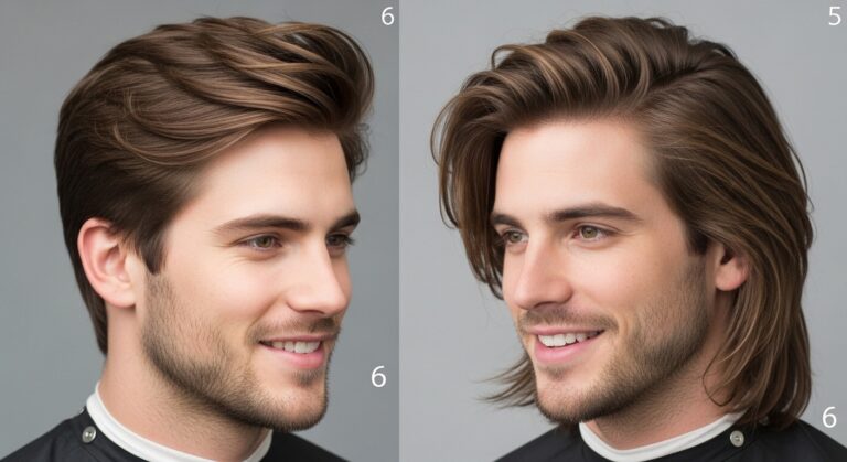 Wolf Hairstyle Mens Cuts