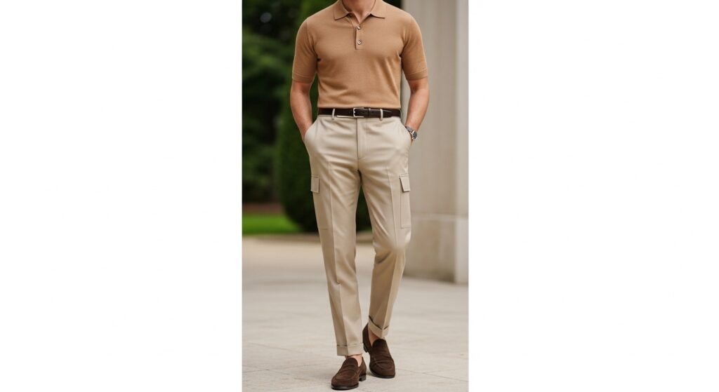 Old money cargo outfit