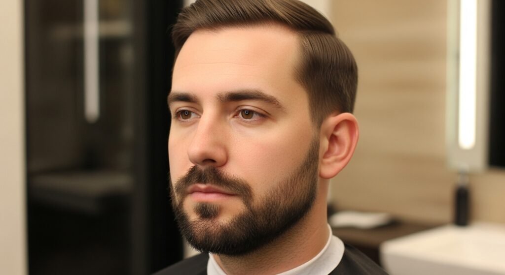 Extended Goatee Stubble