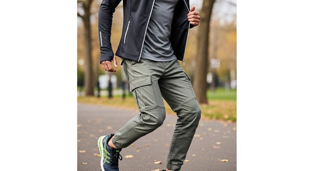 Athletic cargo outfit
