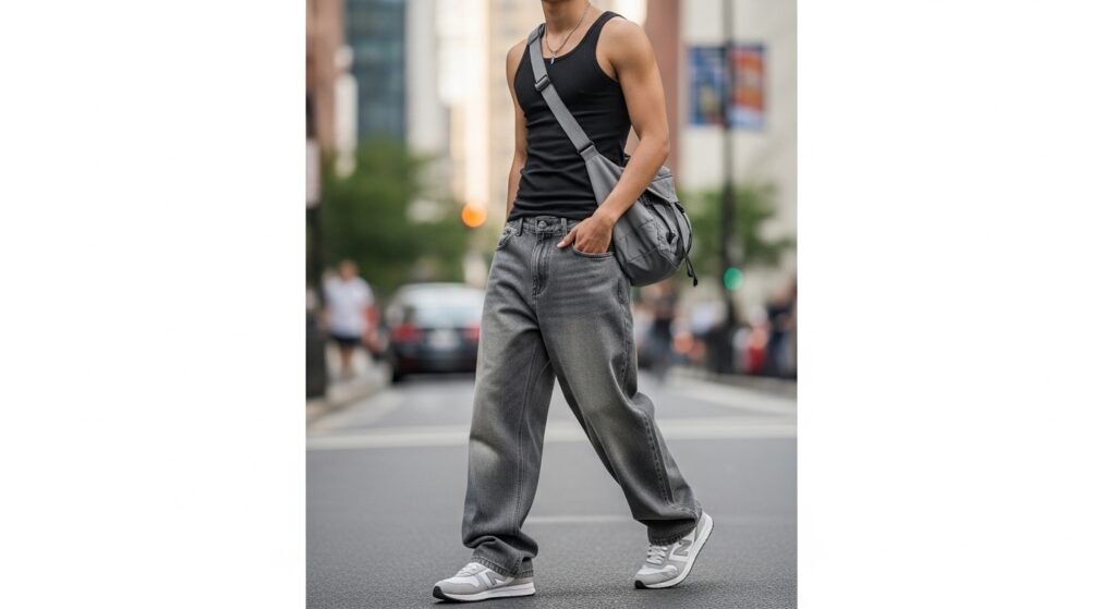 Active casual baggy fit
