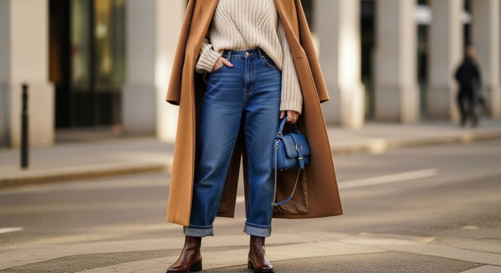 Warm layered elegance
