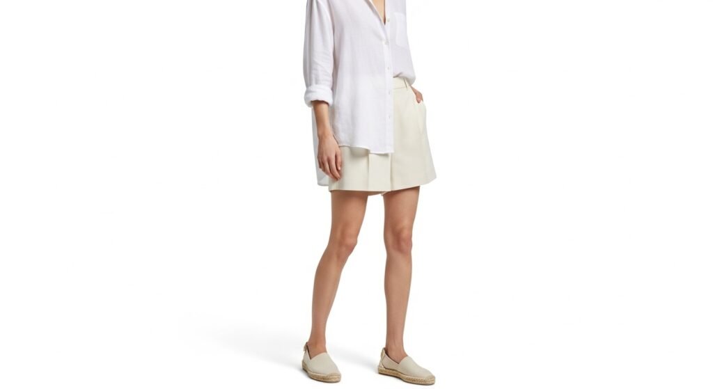 Resort Monochrome Summer Look
