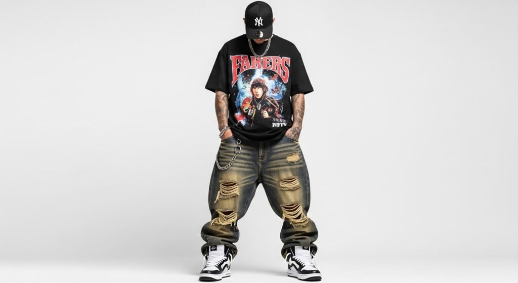 2000s-inspired streetwear
