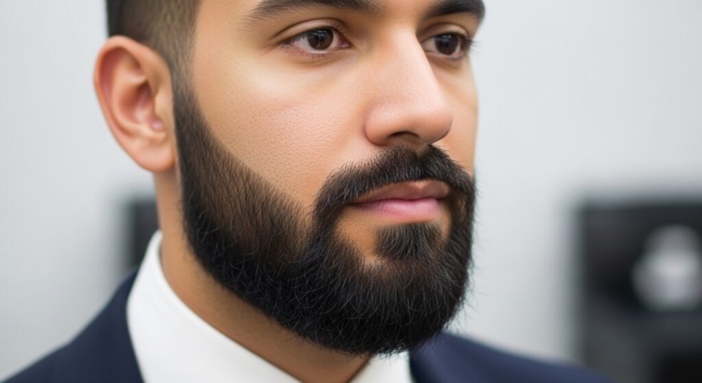 Square Beard Style