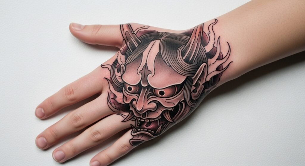 Neo-Traditional Hannya Mask