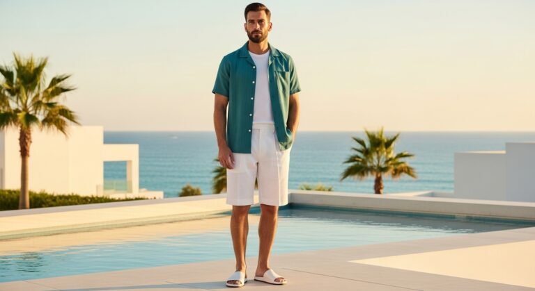 Teal resort outfit