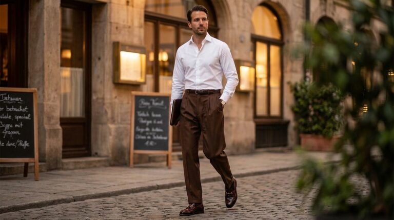 Refined brown tailoring
