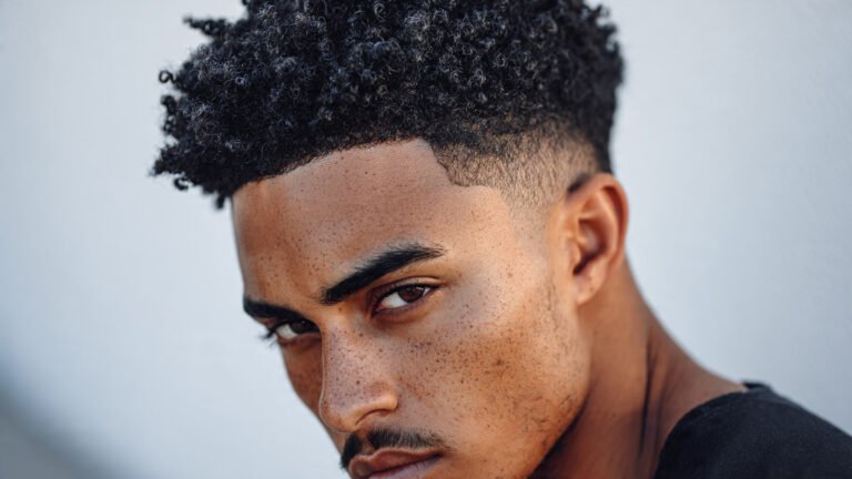 Afro Taper With Defined Edges