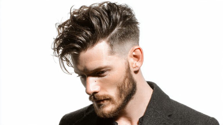 Low Bun with Loose Face-Framing Strands